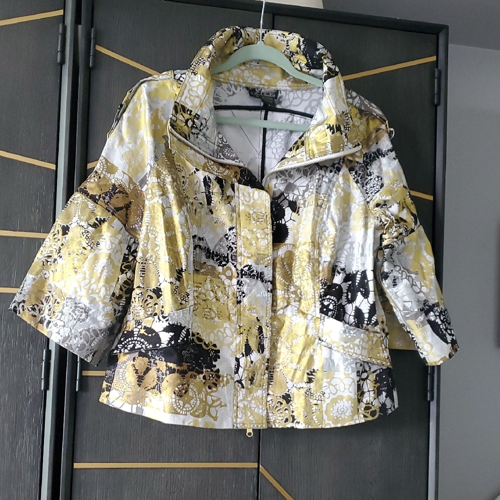 Berek Yellow and Black Puffer Jacket